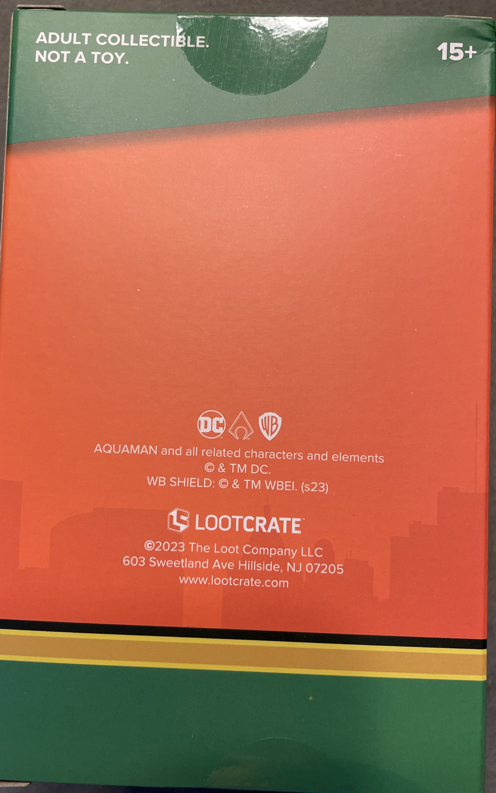 Loot Crate Aquaman Action Figure New in box 2023