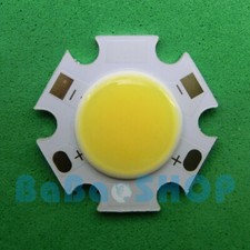 3w 5w Cold 6000k Warm 3000k White Round Cob Led For Lamp Spot Light Bulb 22mm