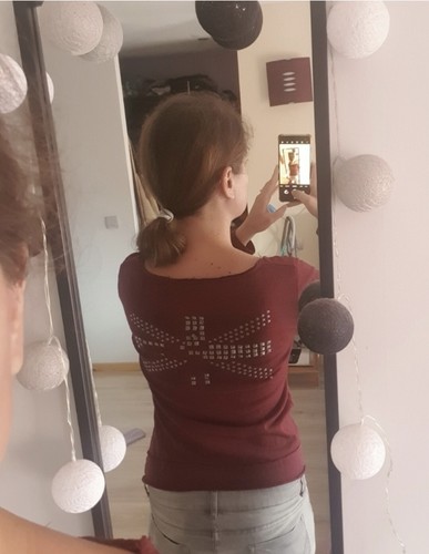Chemisier Fat Face - Bordeaux Fleuri - Coton - Taille S - Neuf Sans étiquettes - Femme