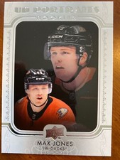 19-20 UD Series 2 Hockey Rookie UD Portraits P-85 Max Jones
