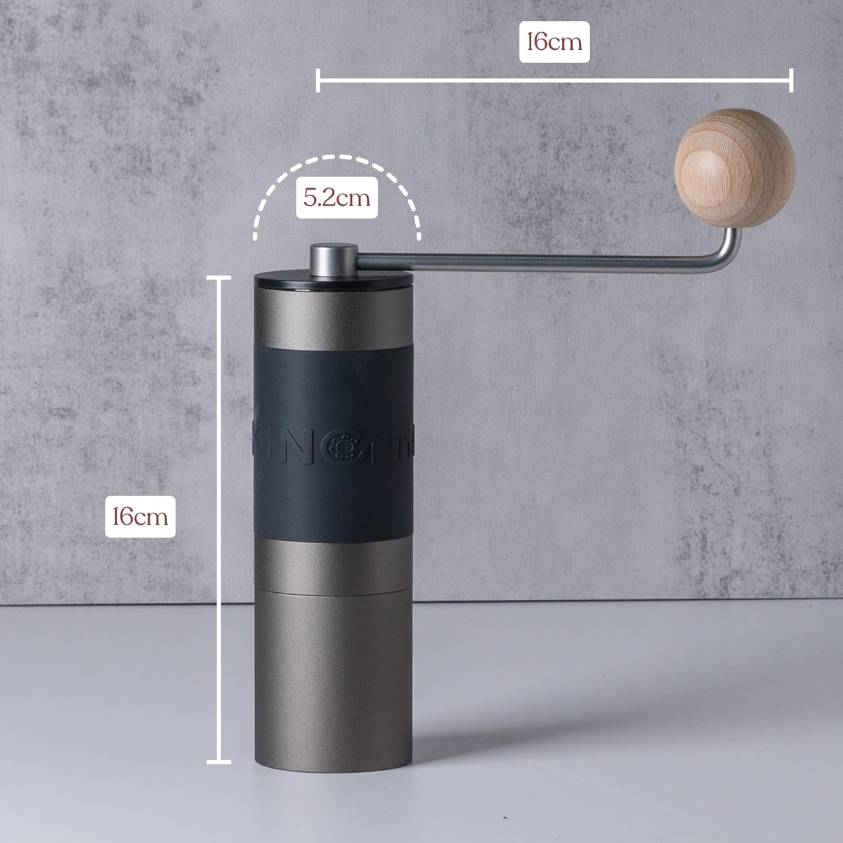 Famous KOL Recommended】Kingrinder K2 Manual Hand Coffee Grinder