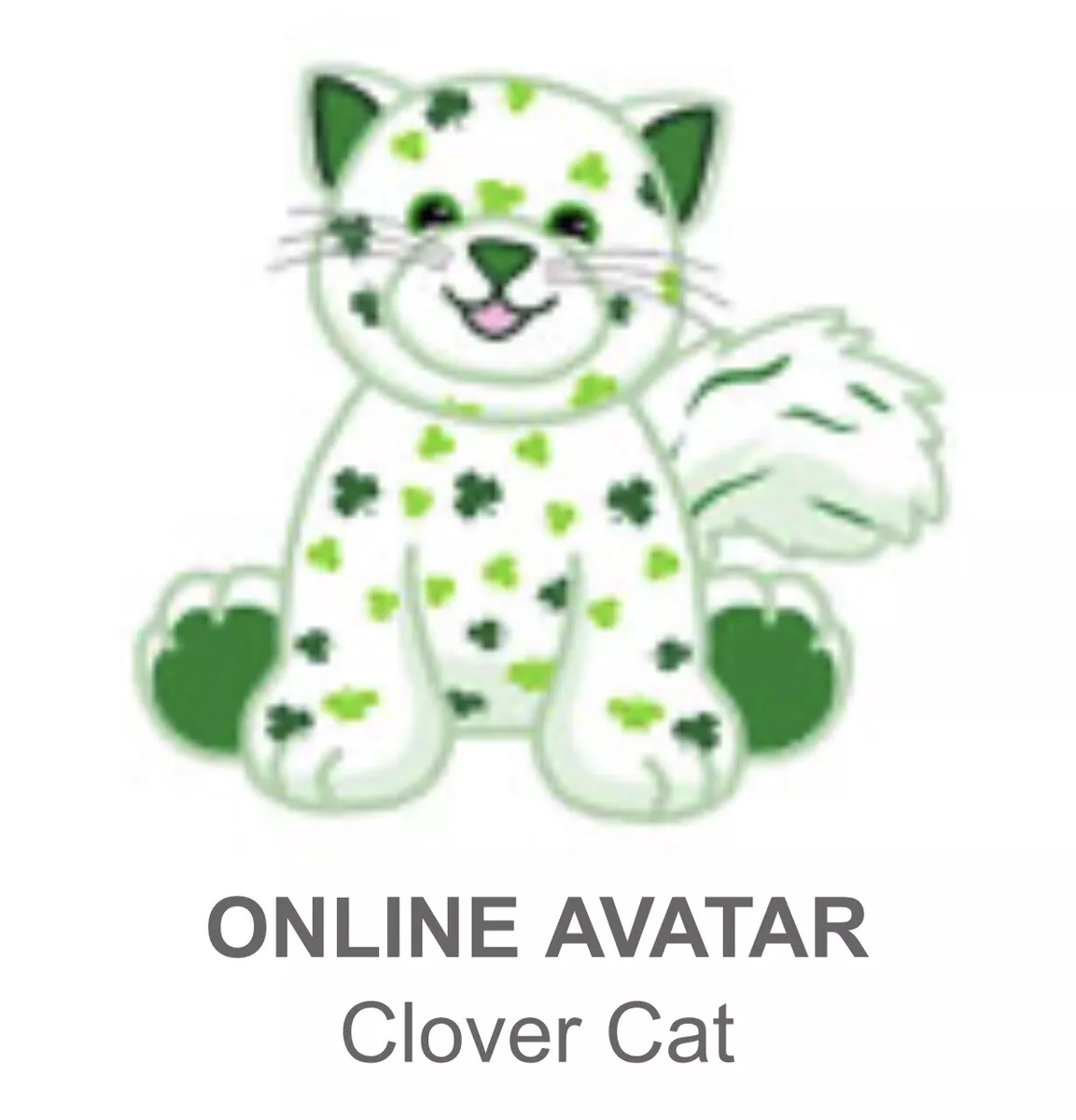 Webkinz clover cat cheap
