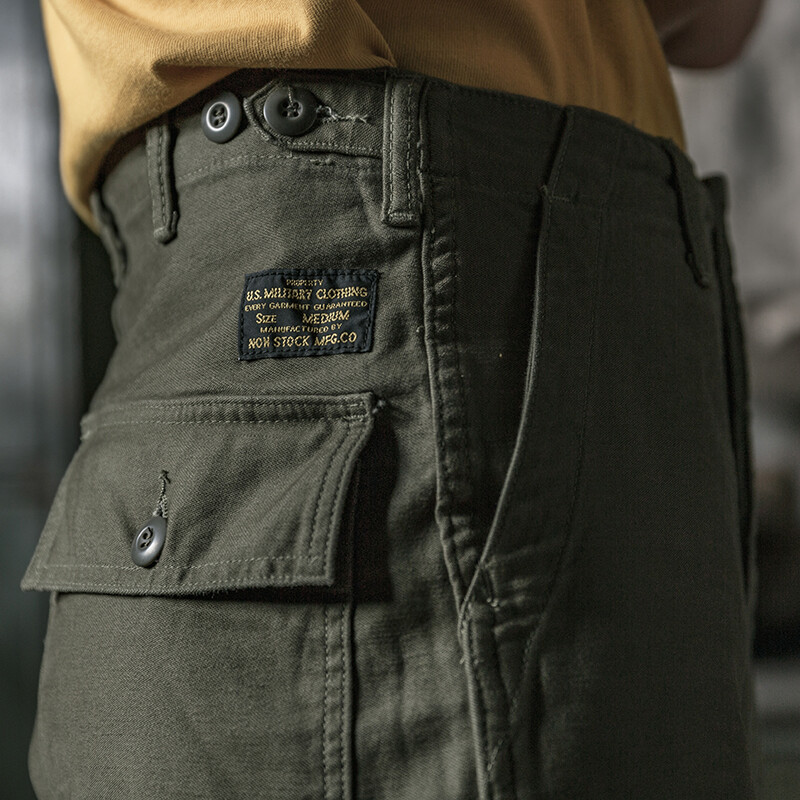 パンツ us army utility baker pants 70s og107 VINTAGE 60-70s 30inch OG-107 Baker pants -U.S.ARMY