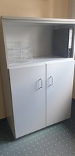 Büroschrank grau