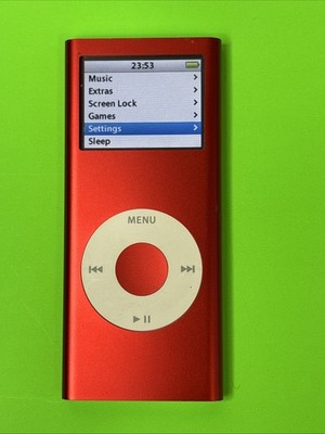 Apple iPod nano 2nd Generation Red (8 GB) for sale online | eBay