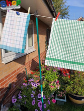 Prop Butterfly or Twist Lock Garden Washing Line Metal Galvanised Outdoor Indoor