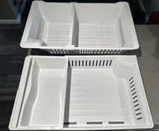 LG - Refrigerator Freezer Deep Bottom Drawer Basket OEM part MJS618420 MJS618421