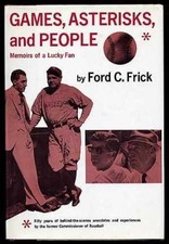 Games, asterisks, and people;: - Hardcover, by Frick Ford C - Acceptable j