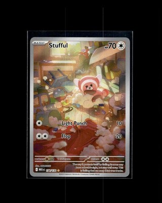 Stufful 154/132  IR Mega Evolution Pokemon 2025 EN NM