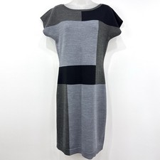 The Limited Sweater Dress Womens S Colorblock NWT Wool Capsule Preppy Old Money