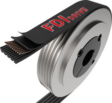 AG Serpentine Belt, 8PK2500, Replaces John Deere # L114292. Fan Belt