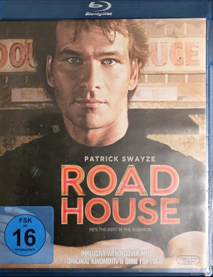 Road House Blu-ray Full HD Patrick Swayze FSK 16 in Blu-ray-Film