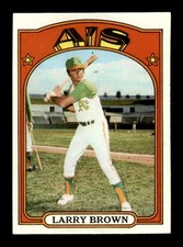 1972 Topps #279 Larry Brown   EXMT/EXMT+ X3703481