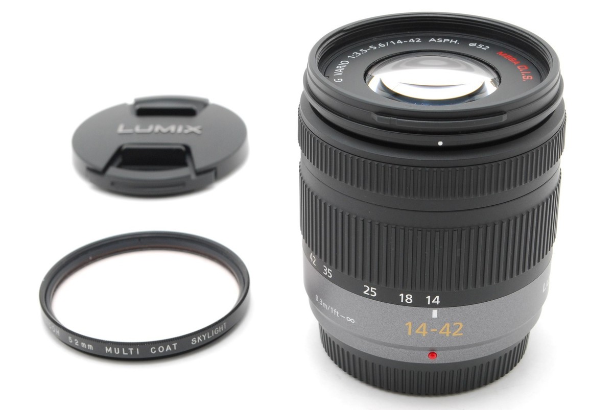 NEAR MINT] Panasonic LUMIX G VARIO 14-42mm F3.5-5.6 ASPH Silver
