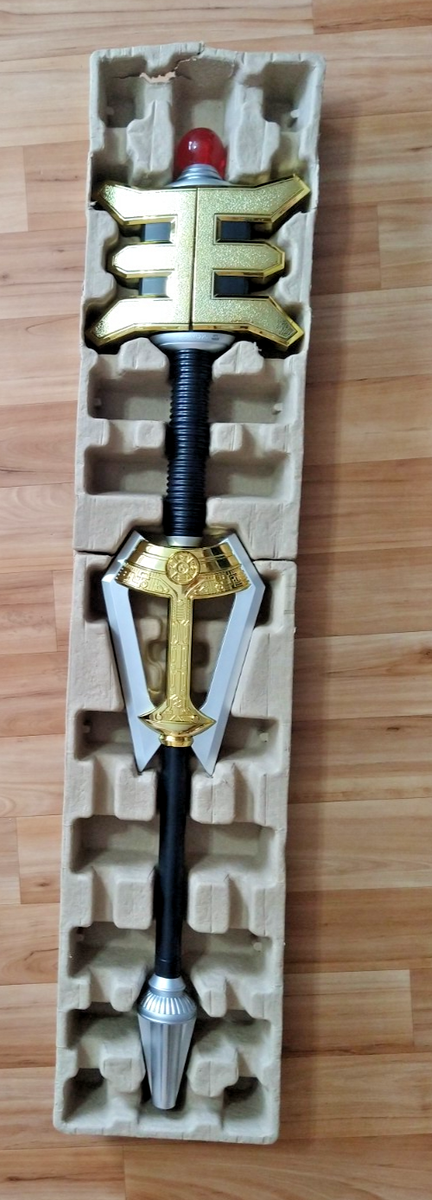 Zeo Golden Power Rangers Staff Legacy Collection Bandai NOB | eBay
