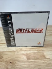 Metal Gear Solid - Sony Playstation 1 PS1 - Complete In Box CIB 