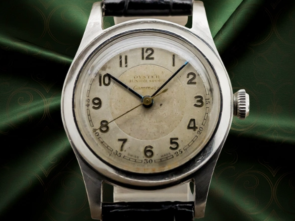 Oyster Company Junior Sport Ref. 3136 15J Manual Silver Dial 30mm 