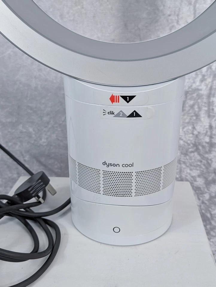 Dyson AM06 Air Multiplier Tischventilator weiß silber 30 cm getestet funktioniert ohne Fernbedienung - Bild 2 von 4