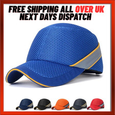 Work Safety Bump Cap Baseball Hat Anti Collision Hard Helmet Head Protection UK