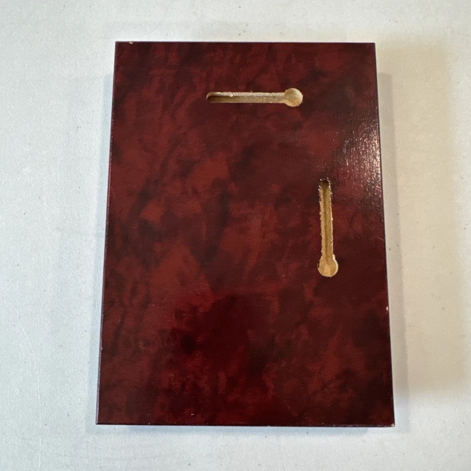 Placa de tarjeta Stephane Richer con etiqueta de nombre colgante NJ Devils NHL Foto 2 de 2