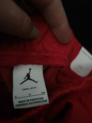 Jordan Essentials Men's Fleece Pants, Size S - Gym Red 