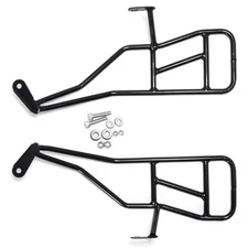 For Talaria Sting Motorcycle Side Saddle Bag Bracket Rack Electric Bike Black