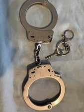 Vintage Smith And Wesson Handcuffs M-100 Made In USA with key
