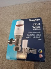 Drayton TRV4 Combi Pack 15mm Angled (All White) - 07 07 260