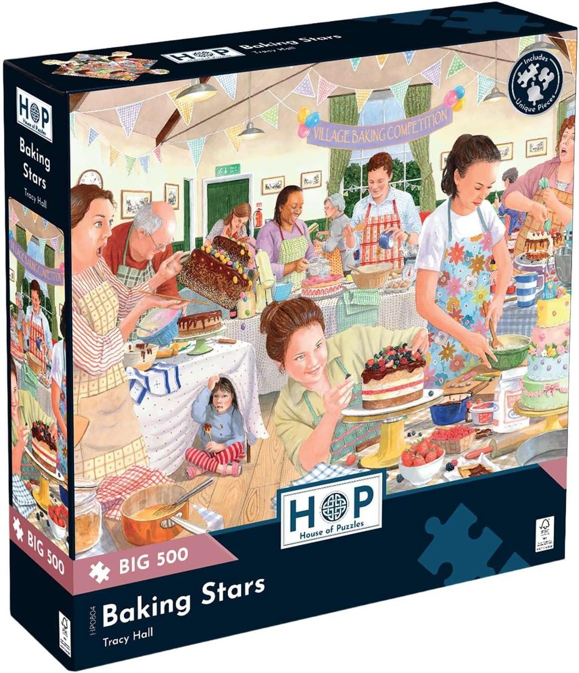 The House Of Puzzles Baking Stars Big 500 Piece Jigsaw Puzzle - Image 6