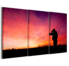 STAMPE SU TELA HUNTING VI CACCIA 2024 QUADRO MODERNO SCENE DI CACCIA STAMPA TELA