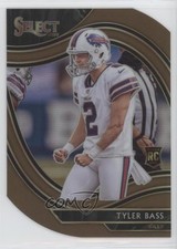 2020 Panini Select Field Level Copper Prizm Die-Cut 187/355 Tyler Bass #389 19fk