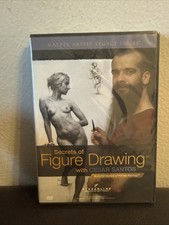 Cesar Santos: Secrets of Figure Drawing - Art Instruction DVD New Sealed