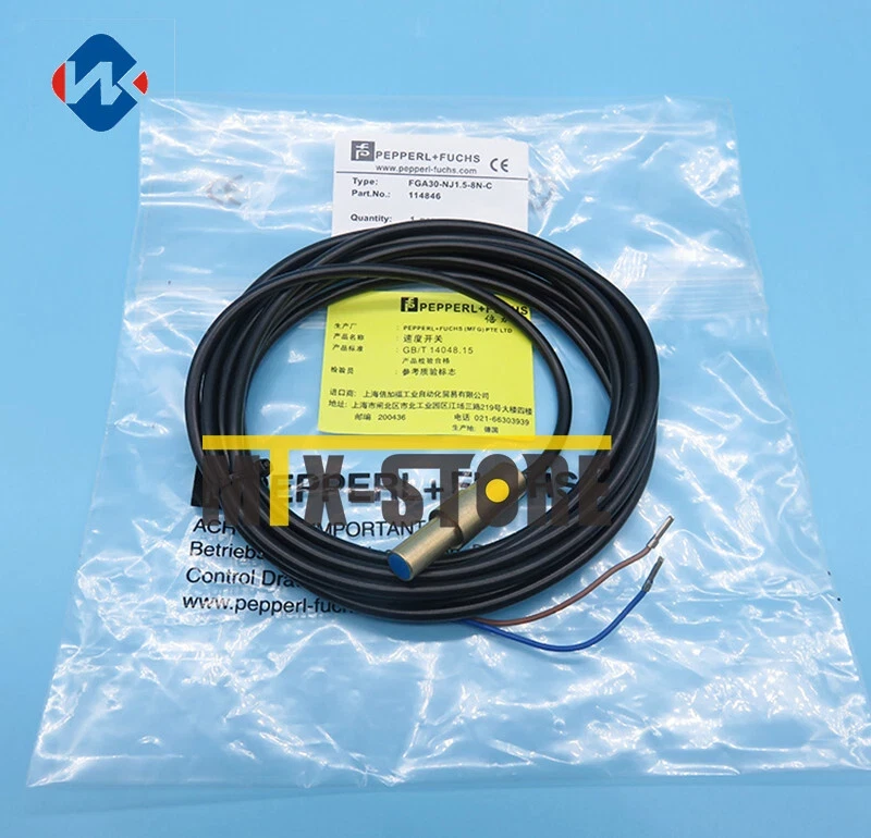 1Pcs New FOR P+F FGA30-NJ1.5-8N-C Velocity Sensor - Image 2 of 2