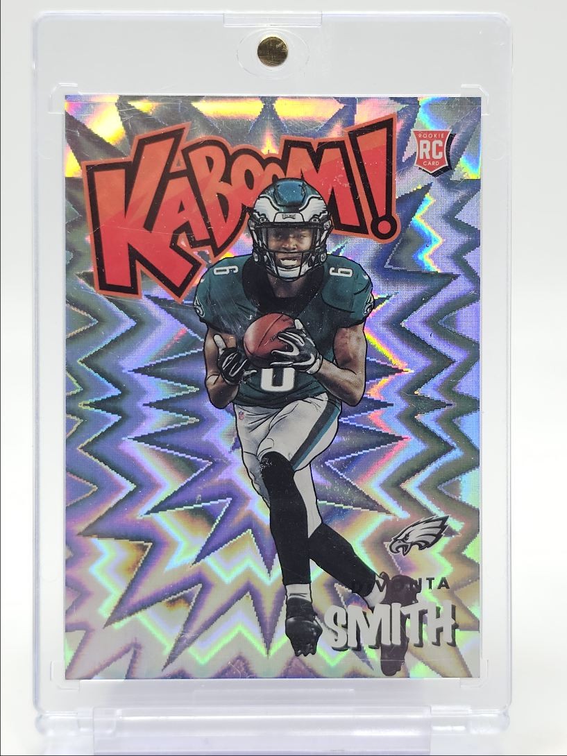 DEVONTA SMITH 2021 ABSOLUTE KABOOM ROOKIE FOOTBALL SSP EAGLES RC Q6766