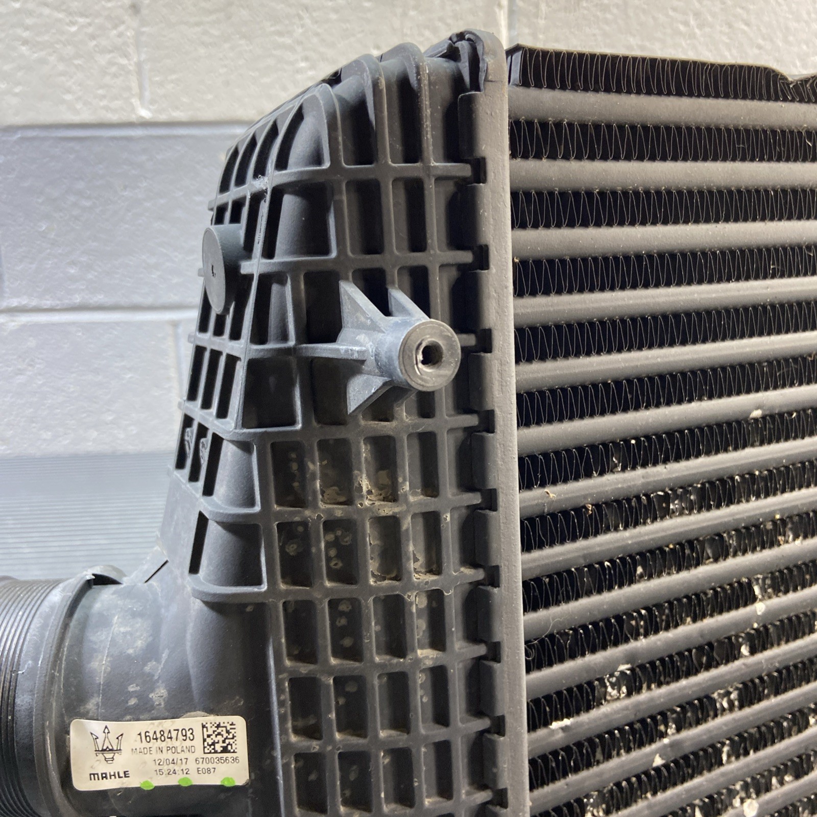2013-2024 Maserati Levante M161 3.0L Front Left Intercooler Radiator OEM *NOTE*