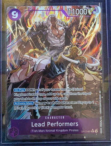 One Piece Lead Performers OP17-061 R* Alt Mint