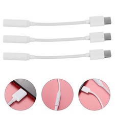 3 Pcs Usb Headphone Microphone Adapter to Jack Headphones Dongle