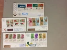 Five '50 Israel registered fdc with multiple stamps(zz)