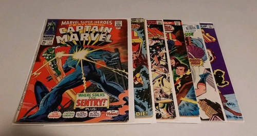 Marvel Super-Heroes 13, (Marvel, Mar 1968), Ms. Marvel 18, 1st Appearance Lot