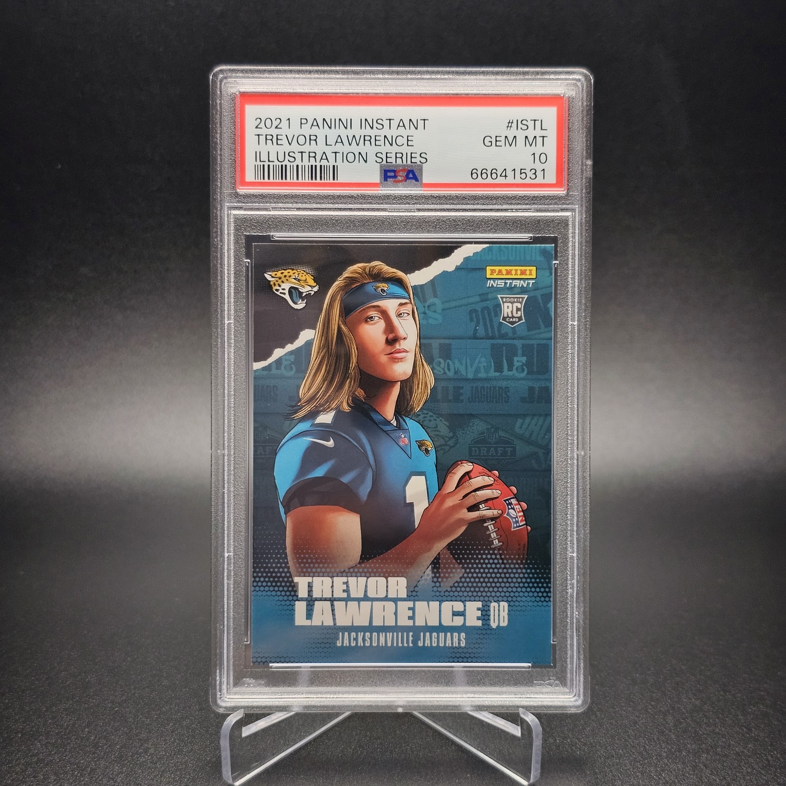 2021 Panini Instant Trevor Lawrence Jaguars Rookie /13593 PSA 10 #IS-TL 12303