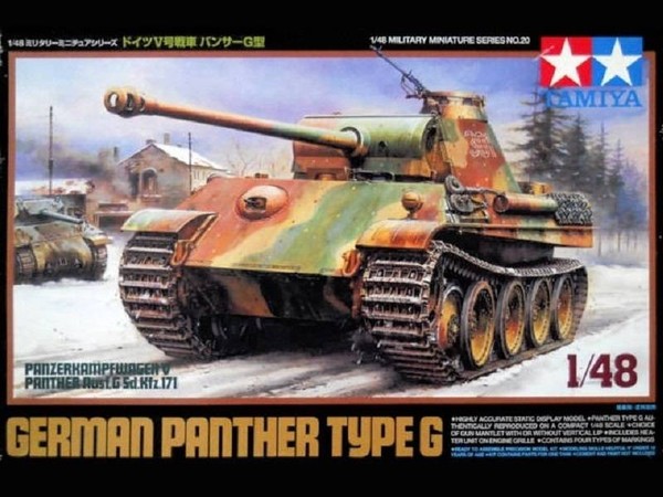 Modell Panzer Deutsch Panther Art G Panzerkampfwagen V Panther Ausf.G Sd.Kfz.171-image