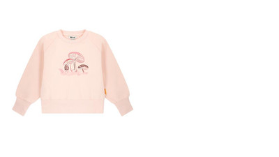 Steiff woodland sweatshirt, rose mushrooms size 104-116