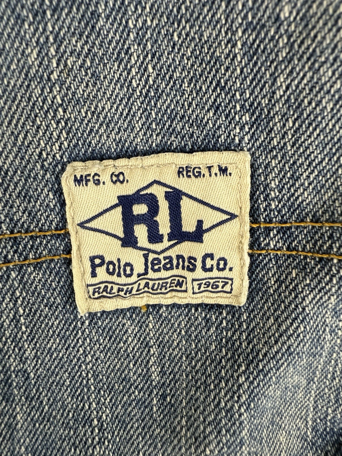 Polo Ralph Lauren Jeans Co. Denim Cargo Carpenter Shorts Men’s Size 33 thumbnail 11