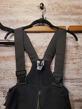 DSCP Polartec Cold Weather Fleece Overalls Military Black Large-short/reg