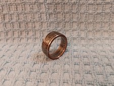 2005 Kennedy Half Dollars size 11-1/2 coin ring handmade mixed metals