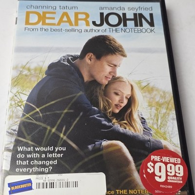 Dear John DVD *BUY 2 GET 3 FREE*