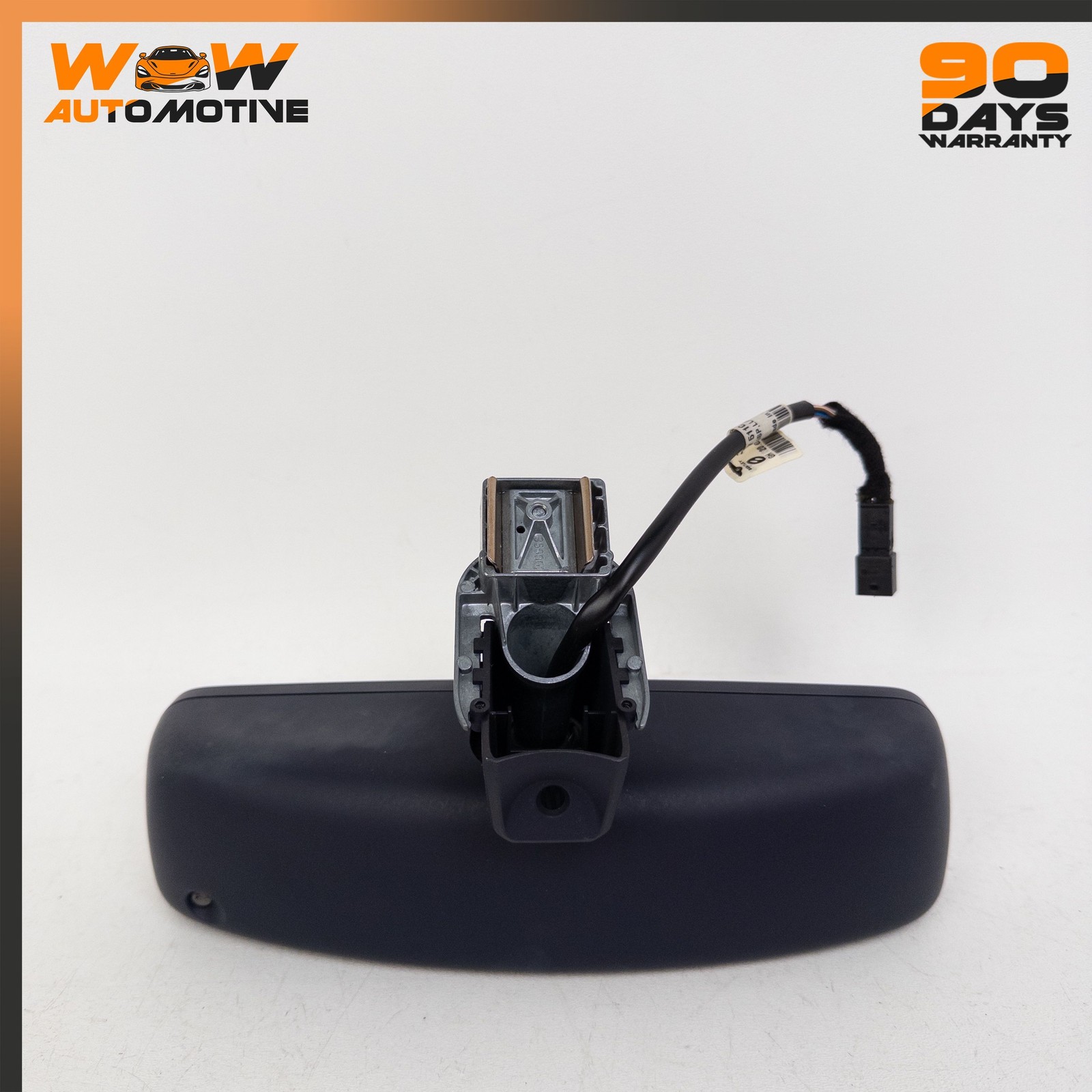 06-13 BENTLEY CONTINENTAL FLYING SPUR INTERIOR REAR VIEW MIRROR BLACK OEM