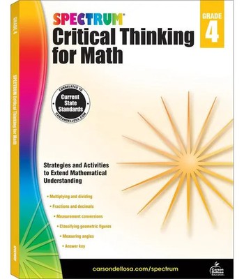 Spectrum | Spectrum Critical Thinking for Math Gr 4 | Taschenbuch | Englisch