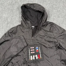 Star Wars Darth Vader Jacket XL Black Animatronic Pullover Hoodie ThinkGeek Mens