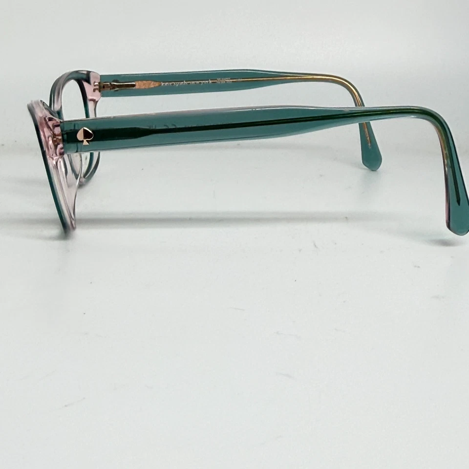 Armações de óculos Kate Spade CRISHELL 1ED azul-petróleo claro 55-16-140 H19753 - Imagem 2 de 4